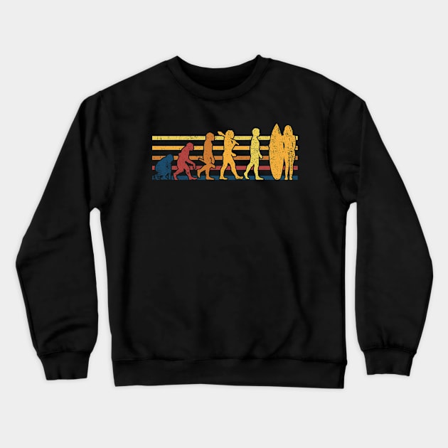 Surfer Surfen Crewneck Sweatshirt by KAWAIITEE